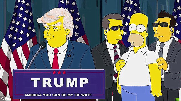 Trump Simpsons-thinking tech