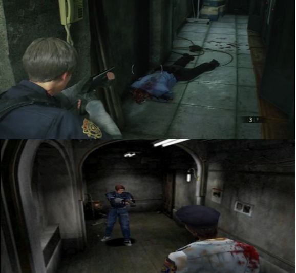 Resident Evil 2 Graphics Comparison: 1998 vs. 2019 - IGN